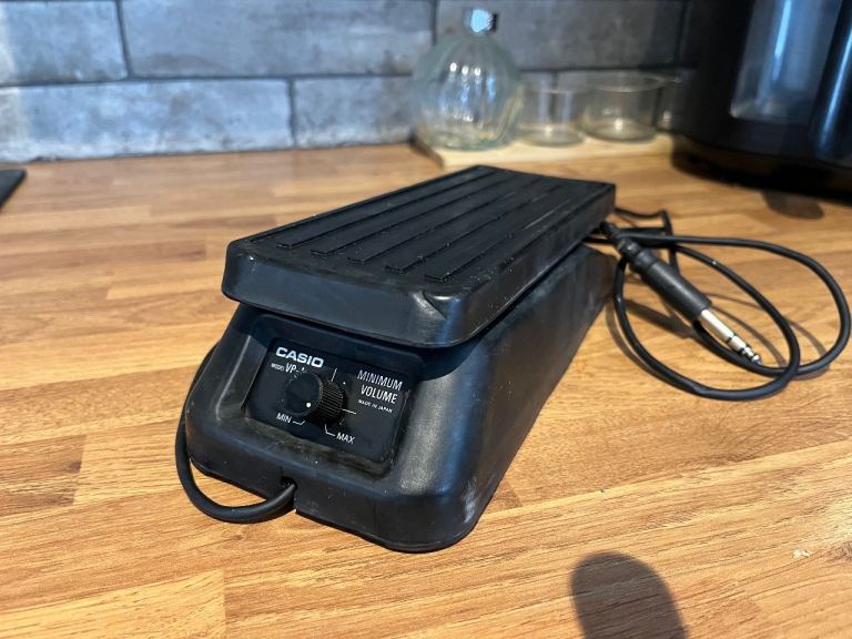 Vintage Casiotone Casio Foot Volume Pedal VP-1 Guitar Keyboard 