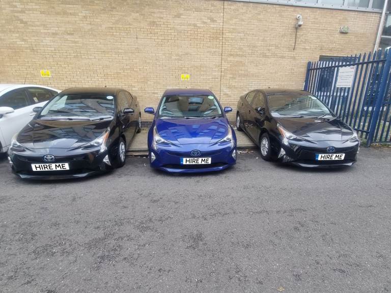 PCO CAR HIRE WITH INSURANCE INCLUDED UBER READY TOYOTA PRIUS PCO CAR TO RENT WITH INSURANCE