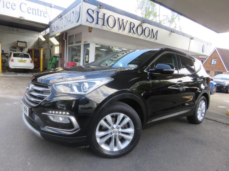 2017 Hyundai Santa Fe 2.2 CRDi Blue Drive Premium Auto 4WD Euro 6 (s/s) 5dr (7 Seat) ESTATE Diese...