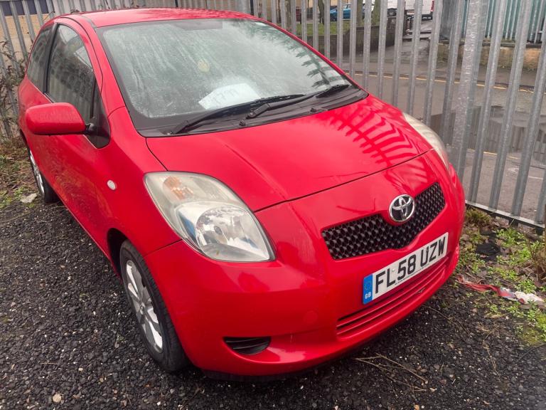 2008 Toyota Yaris 1.3 VVT-i TR 3dr HATCHBACK Petrol Manual