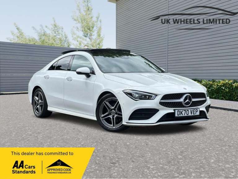2020 Mercedes-Benz CLA 1.3 CLA180 AMG Line (Premium Plus 2) Coupe 7G-DCT Euro 6 (s/s) 4dr COUPE P...