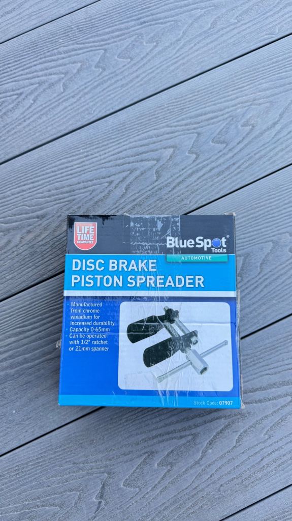 Blue Spot Brake Piston Spreader - 0-65mm