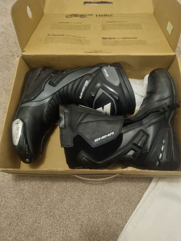 Shima motorcycle boots 