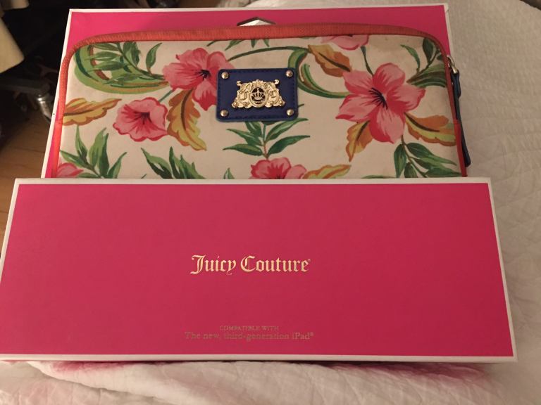 Juicy Couture iPad case
