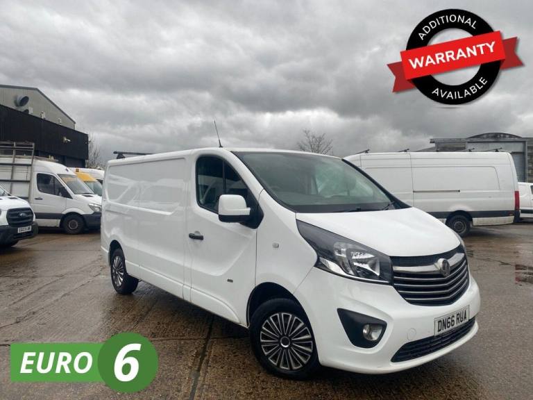 2016 66 VAUXHALL VIVARO 1.6 CDTI 2900 SPORTIVE L2 MWB 120BHP. AIRCON. EURO 6 ULE