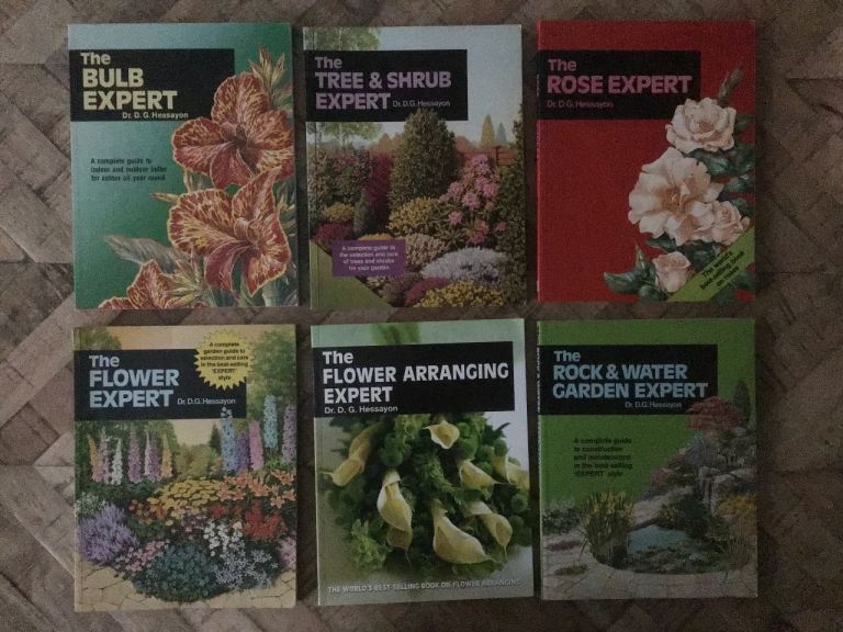 Set of 6 The Expert Gardening Books as shown in photo