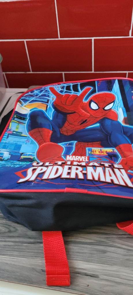 Marvel kids spiderman backpack