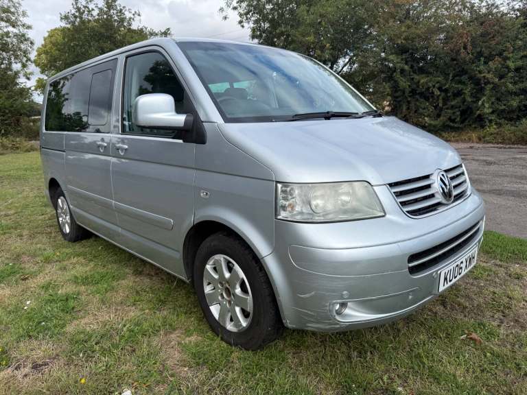 2006 06 VOLKSWAGEN CARAVELLE 2.5 TDI PD SE 174 8 SEATS LEATHER HISTORY PX SWAPS