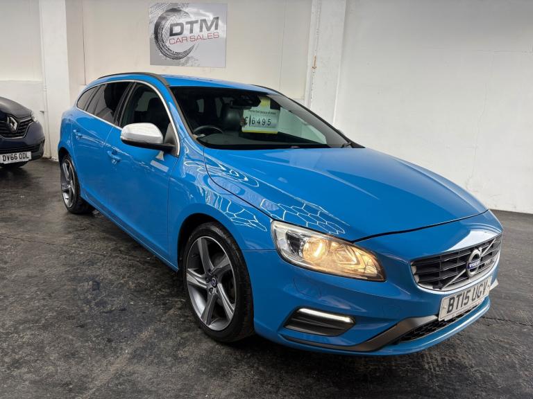 2015 Volvo V60 D2 [115] R DESIGN Nav 5dr ESTATE Diesel Manual