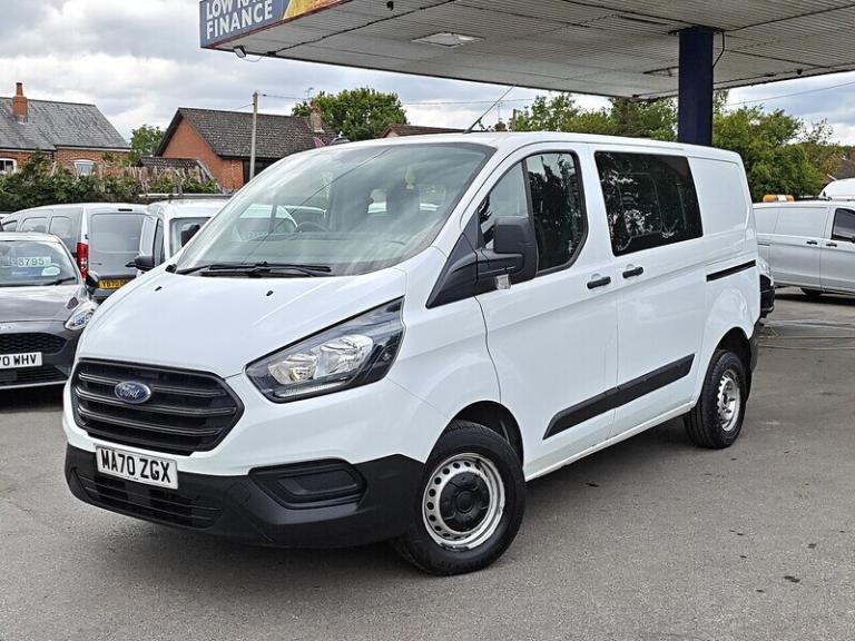 2020 Ford Transit Custom 2.0 280 EcoBlue Leader Crew Van Double Cab 5dr Diesel Manual L1 H1 Euro ...