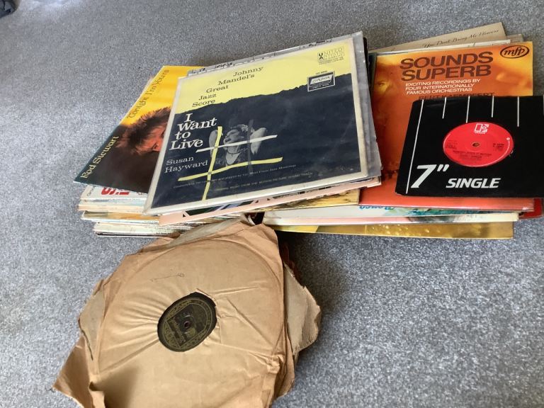 Jazz classic and pop Vinyl collection 33 1/3, 45 &78RPM