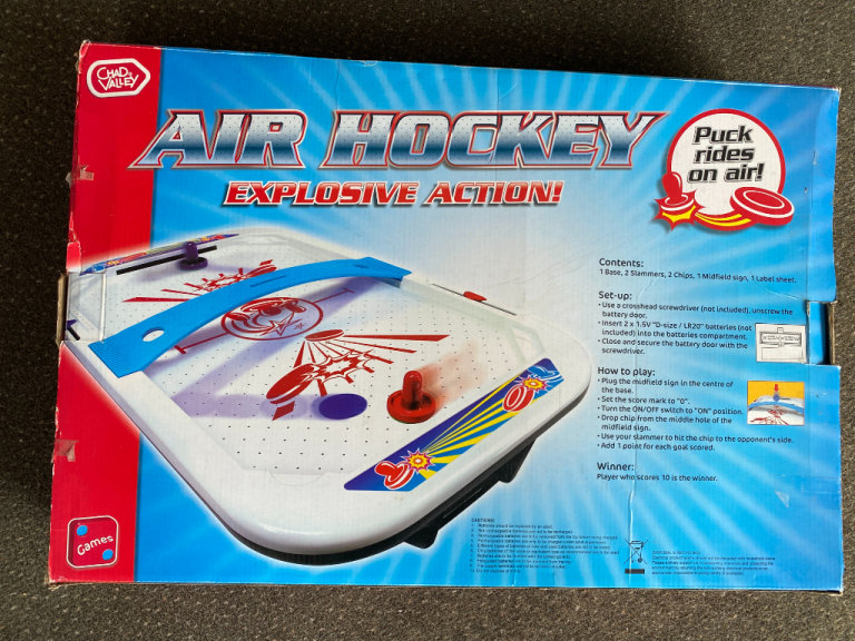 Chad Valley Table Top Air Hockey Action Game---- Collect