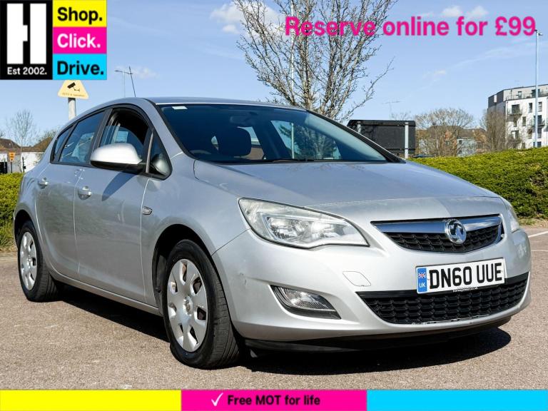 2010 Vauxhall Astra 1.6 16v Exclusiv Hatchback 5dr Petrol Manual Euro 5 (115 ps) HATCHBACK Petrol...