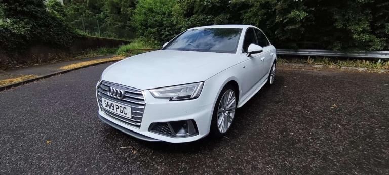 2019 Audi A4 2.0 A4 S Line 40 TDI Quattro Semi-Auto 4WD 4dr Saloon Diesel Automatic