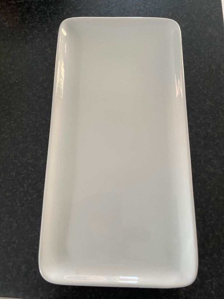 Denby James Martin White Rectangular Oven Dish – As Good As New
