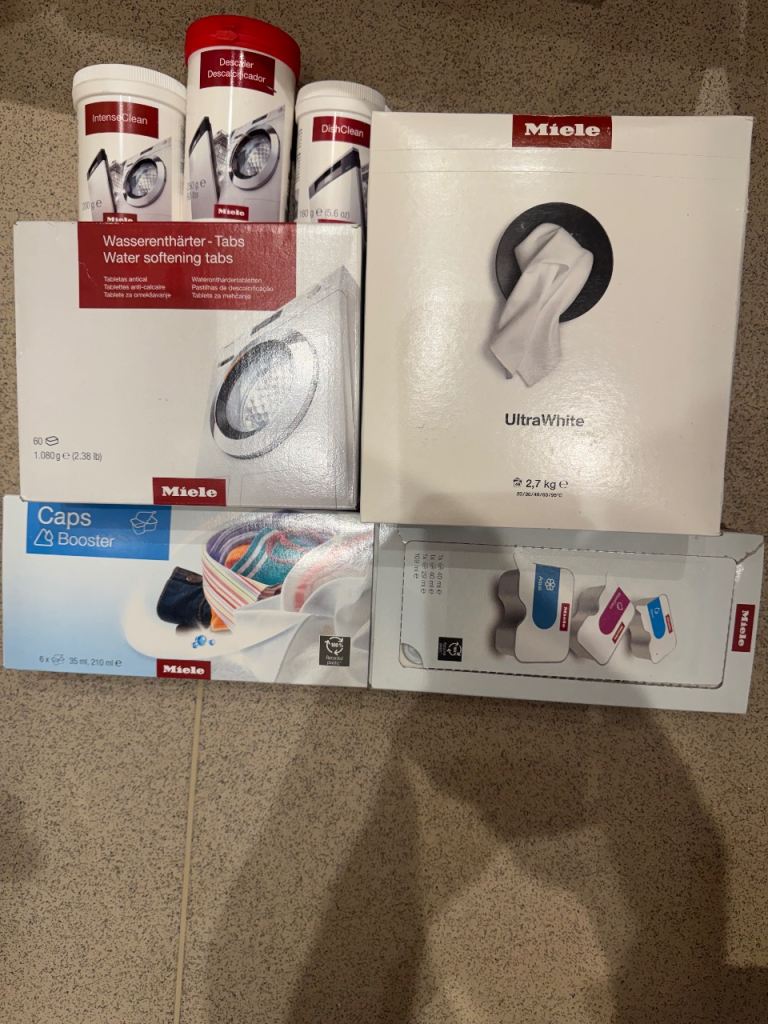Miele Laundry & Dishwasher Care Bundle – New / Unused