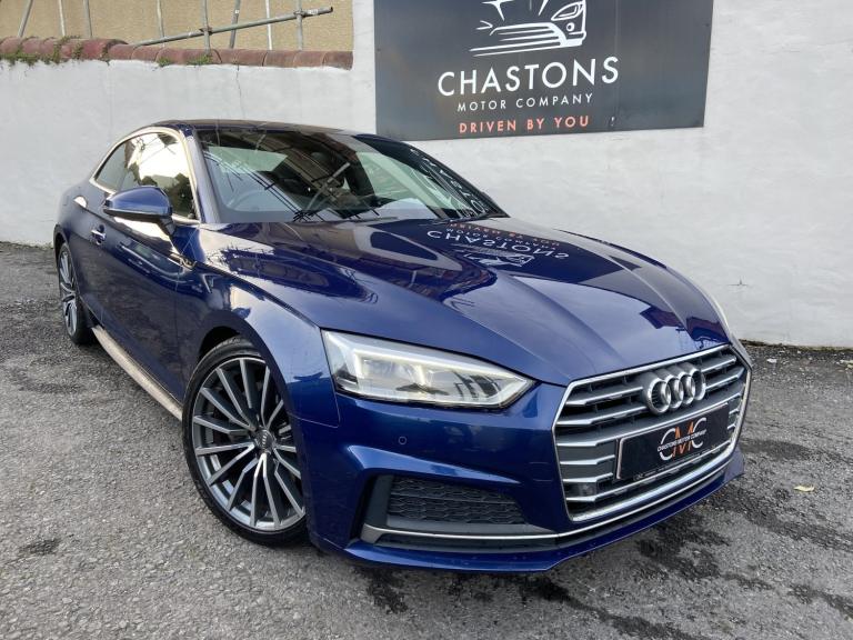 AUDI A5 2.0 TDI S line Blue Auto Diesel 2018