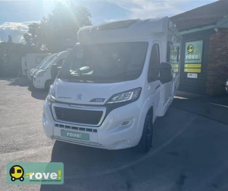 Elddis Autoquest 155 4 berth 4 belt rear fixed bed motorhome