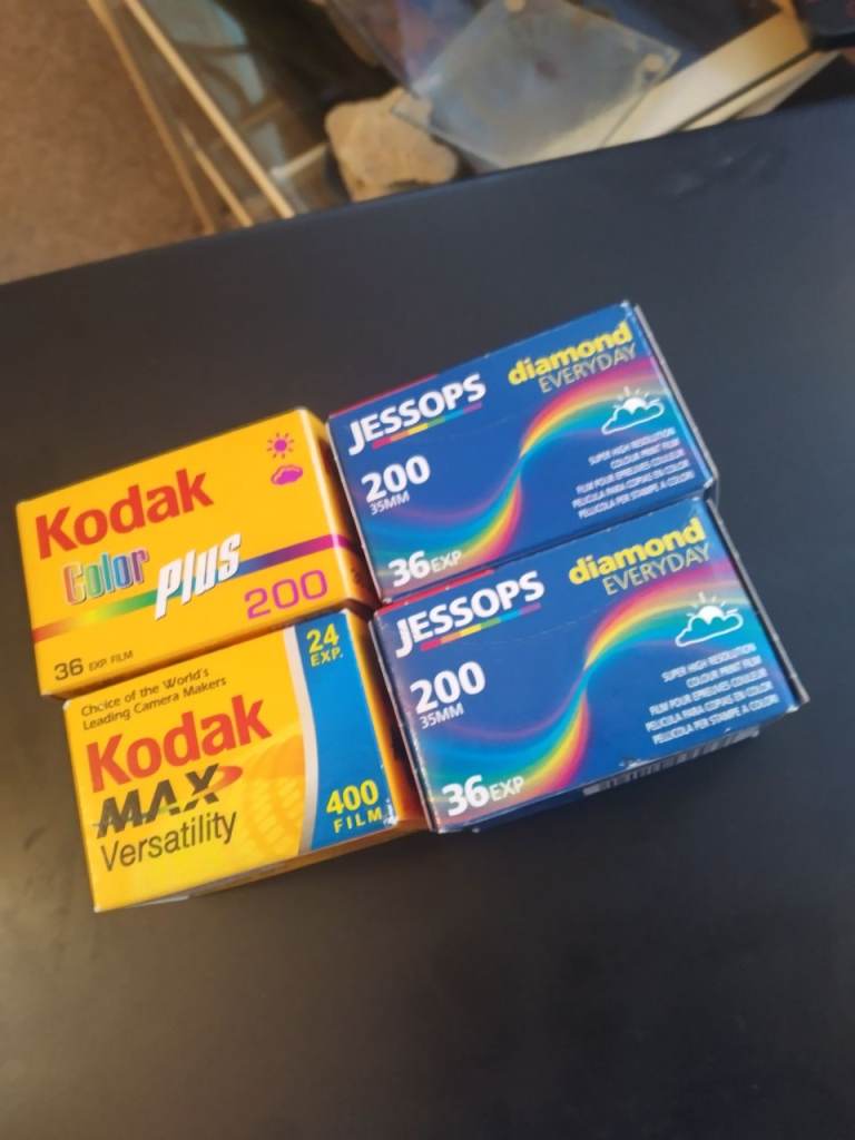 Kodak & Jessops 35mm Film Bundle – 4 New Rolls