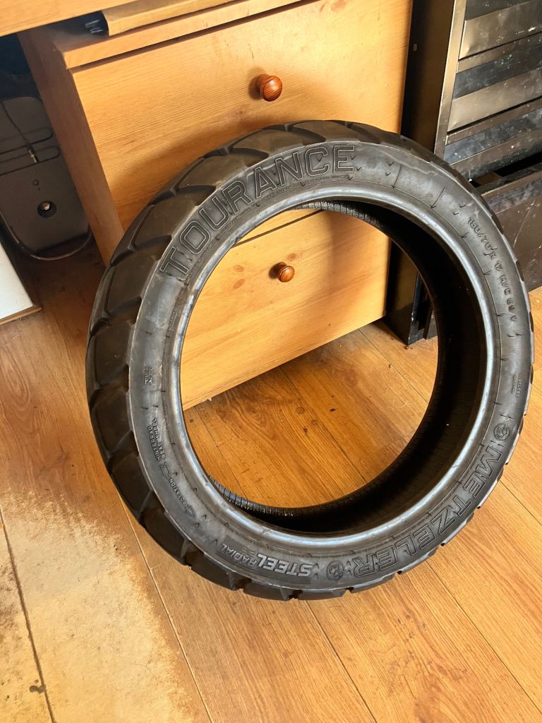 Metzeler Tourance  150 70 17 69V Motorcycle Rear Tyre part worn