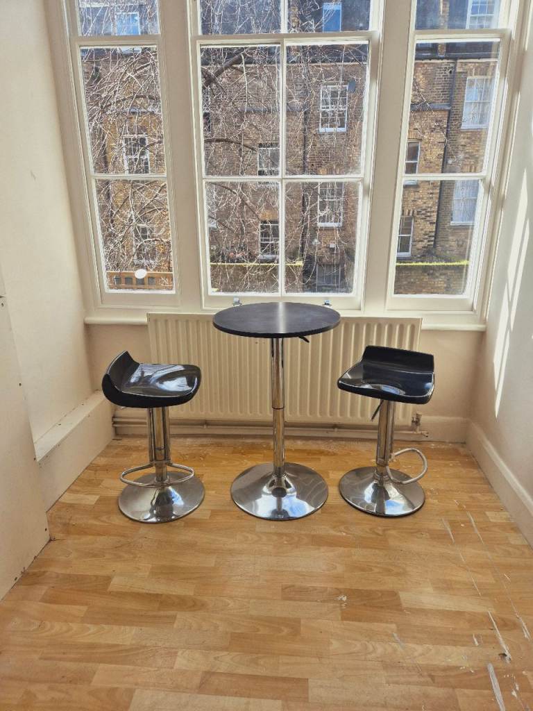 Cafe table and chairs