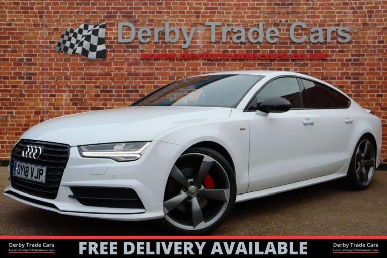 2018 Audi A7 3.0 TDI V6 Black Edition Sportback 5dr Diesel S Tronic quattro Euro 6 (s/s) Hatchbac...