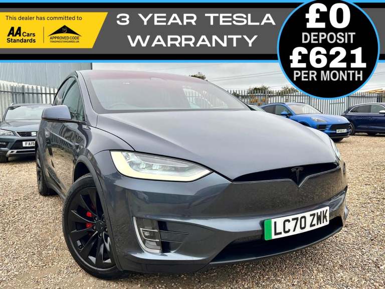 TESLA MODEL X (Dual Motor) Performance SUV 5dr Electric Auto 4WDE (Ludicrous)