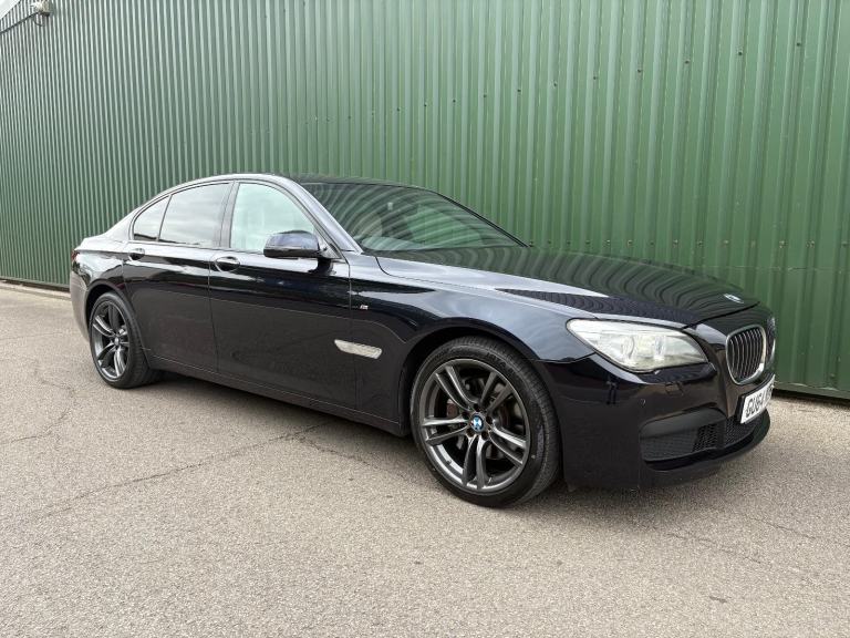 BMW 730d Sport 7 Series 2014 Carbon Black 119k FSH Sports Seats 20" Alloys