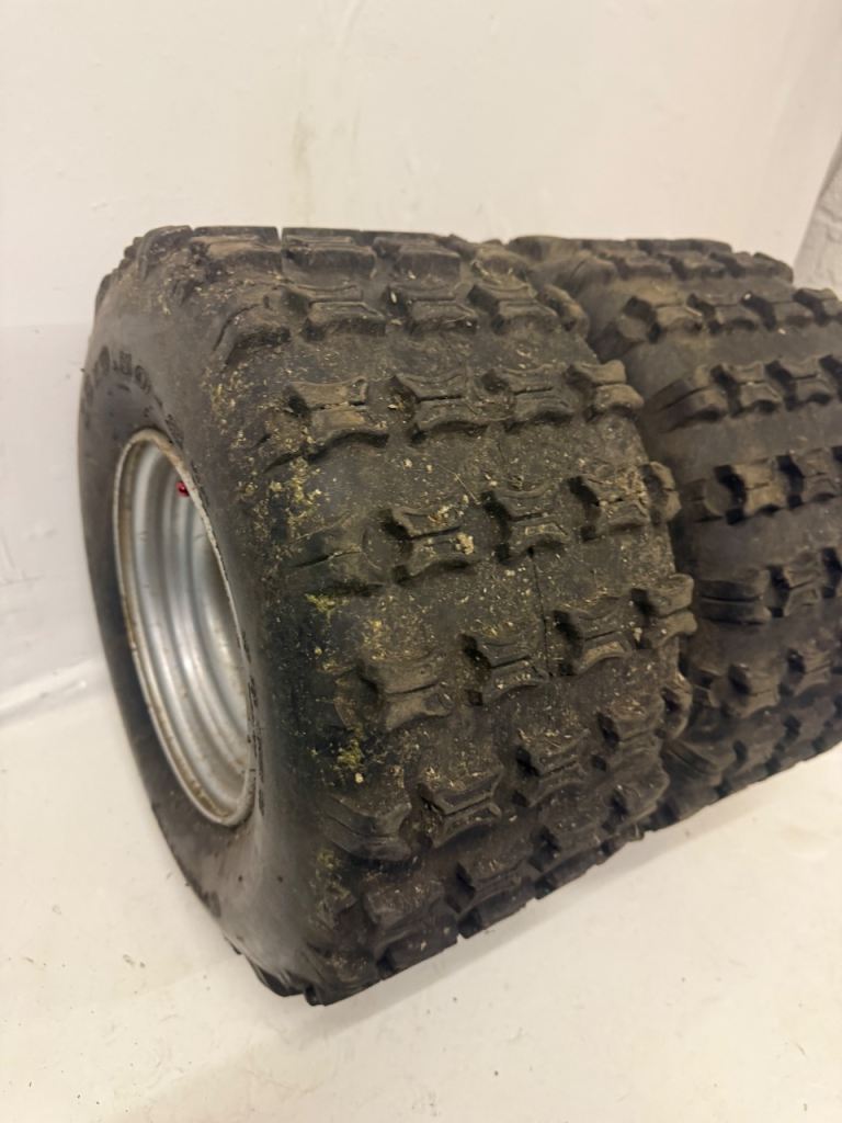 QUAD WHEELS 90cc quad rear wheels 8” read add 