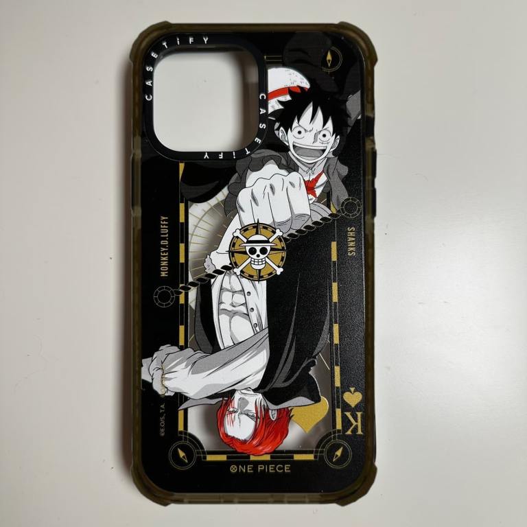 CASETiFY x One Piece Bounce Special Edition Luffy/Shanks Case for iPhone 14 Pro Max