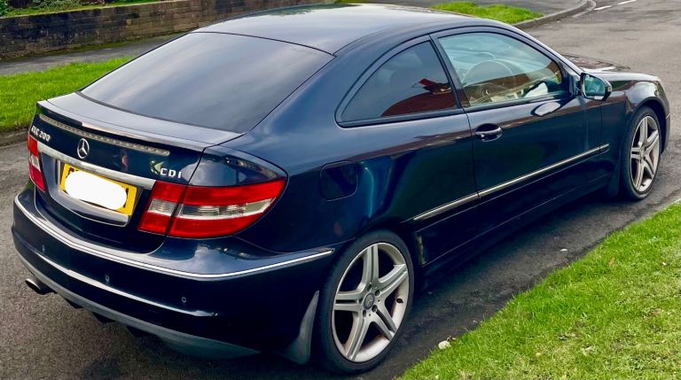 Mercedes-Benz CLC 200 Coupe 🧚🏻🧚🏻 2.2 16v Turbo Diesel Sport model 120 bhp Hpi clear (2009 09) 