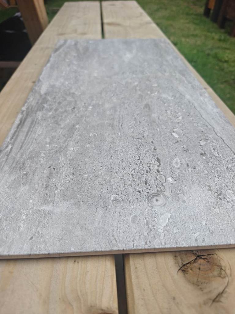 Canakkale Seramik Grey Stone Effect Tiles 30x60cm – 7.9m² Job Lot