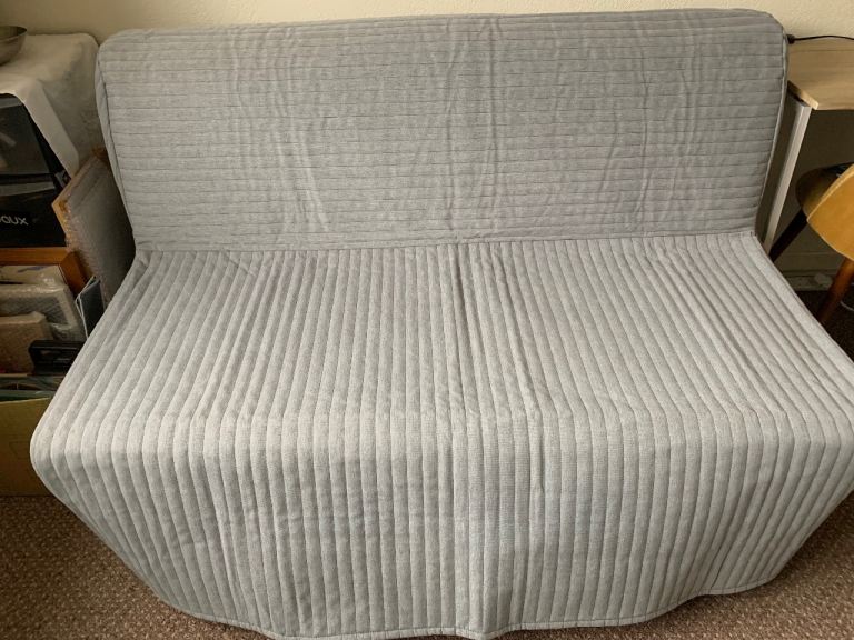 IKEA lycksele sofa bed and 2 covers