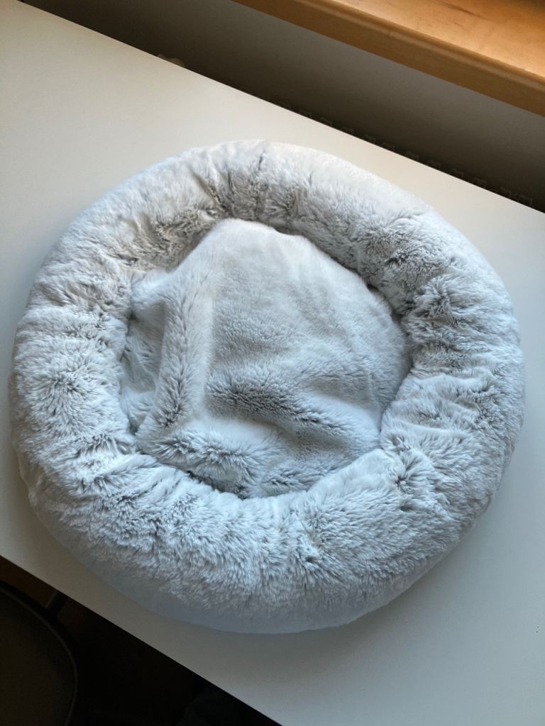Faux fur IKEA pet bed