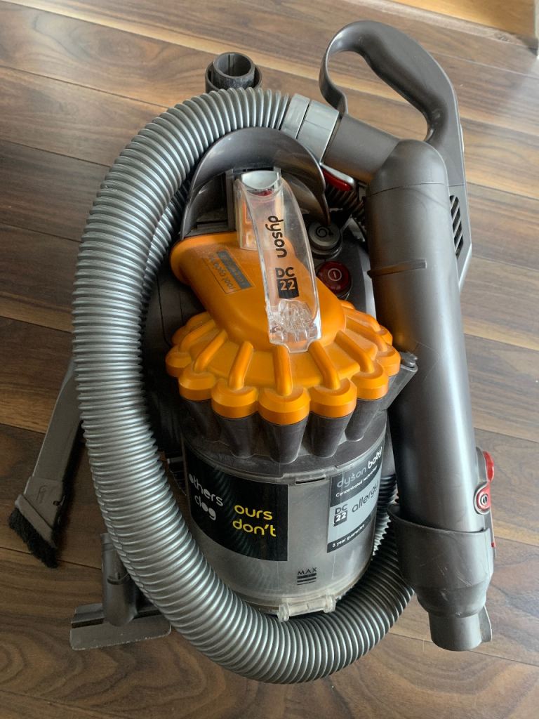Dyson DC22 Vacuum Cleaner – Grey & Orange, Good Condition