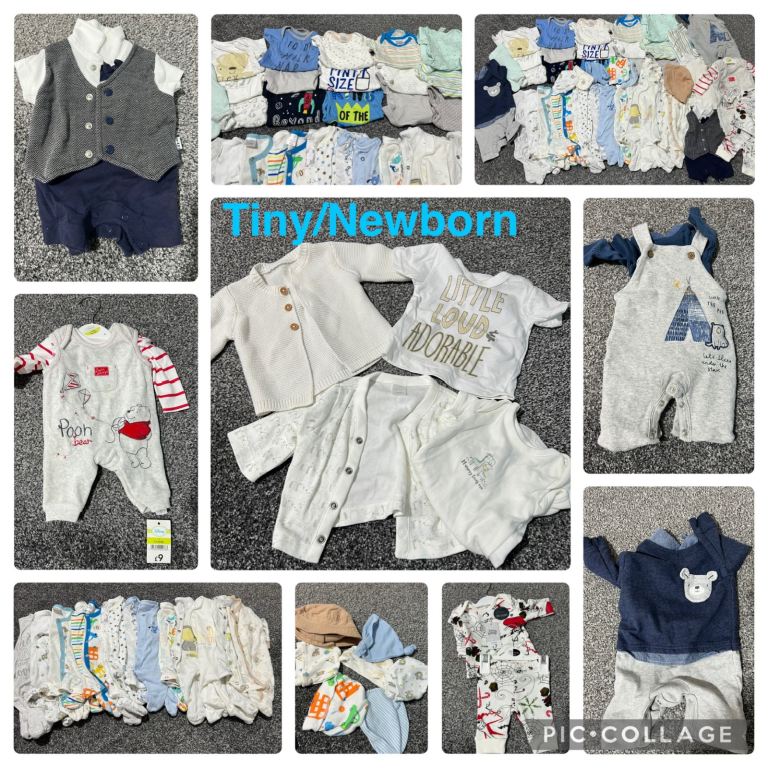 Baby boy newborn bundle