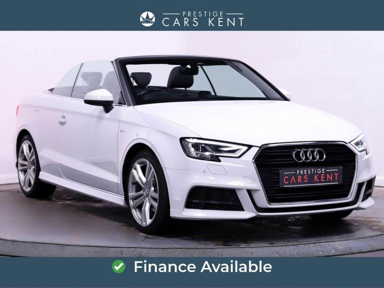 2019 Audi A3 Cabriolet 1.5 TFSI CoD 35 S line Convertible 2dr Petrol Manual Euro 6 (s/s) (150 ps)...