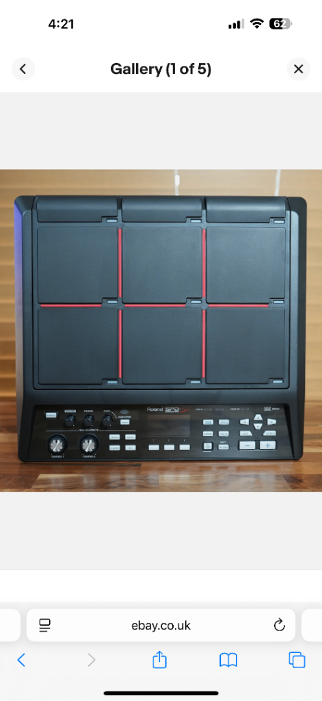 Roland SPD-SX Sampling Pad Electric Drum Brand New (Never used)