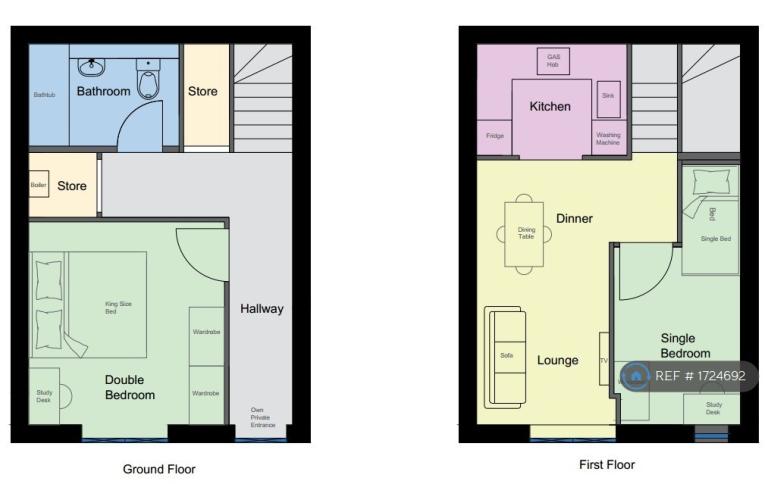 2 bedroom flat in Saunders Close, Ilford, IG1 (2 bed) (#1724692)