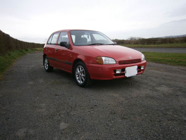 Toyota, STARLET, Hatchback, 1997, Manual, 1332 (cc), 5 doors