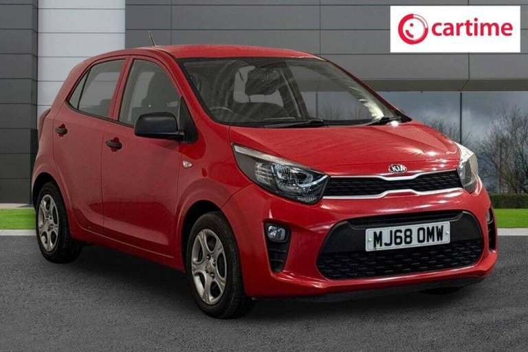 2018 68 KIA PICANTO 1.0 1 HATCHBACK 5DR PETROL MANUAL EURO 6 (66 BHP) HEATED REA