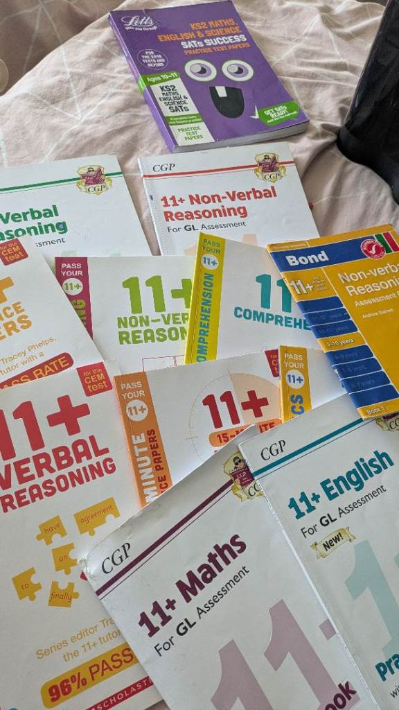 11+ revision books