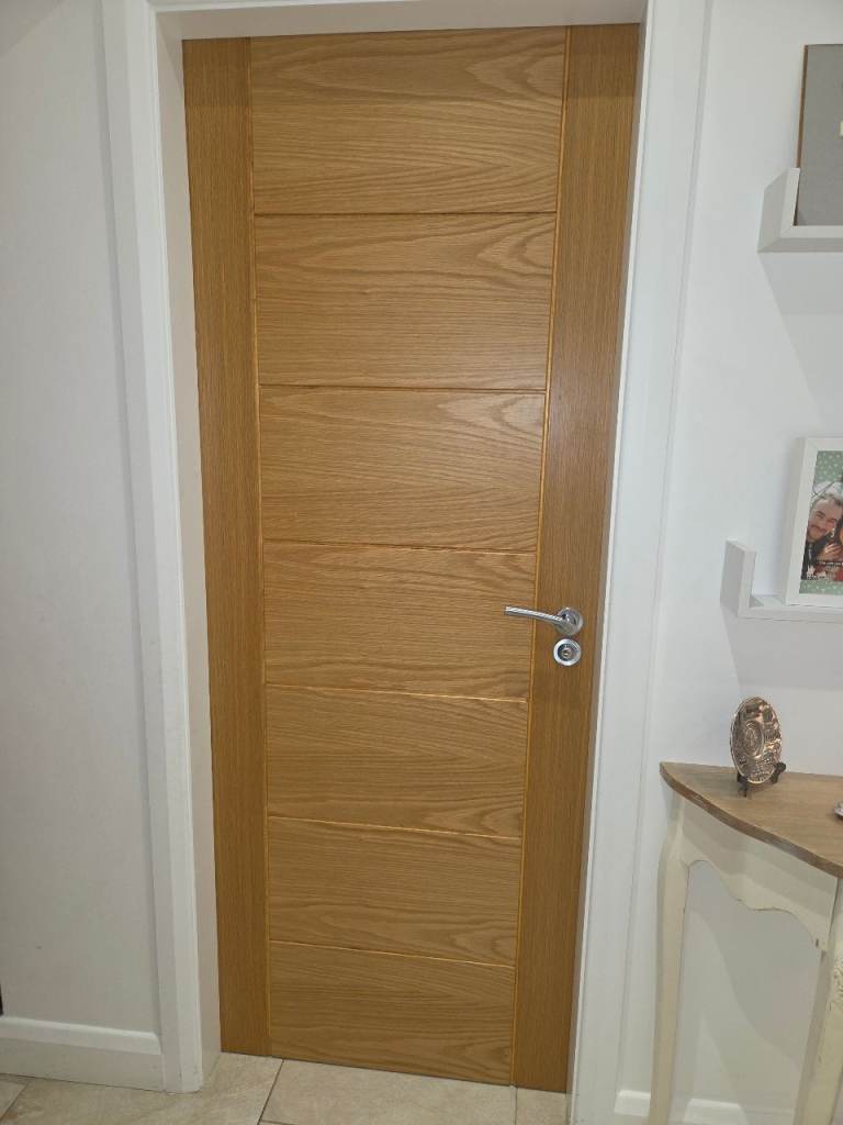 Palermo Internal Oak Finished Fire Doors