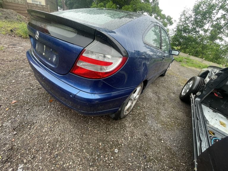 Mercedes c class coupe  rear bumper 04-07 