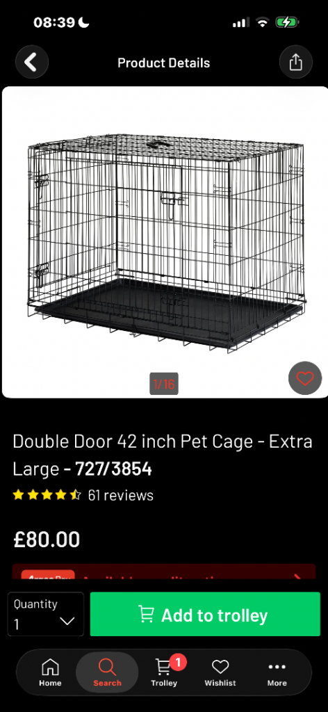 XL Pet Cage
