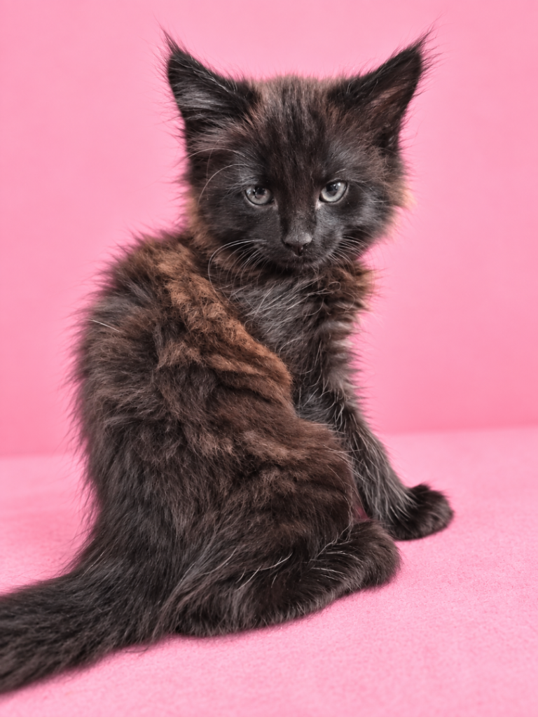 Mainecoon mix Kittens