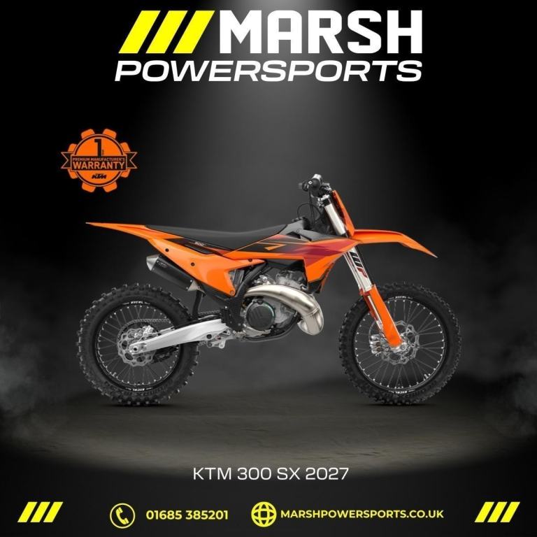 300 SX 2027 Model - KTM Main Dealer - Reserve NOW!