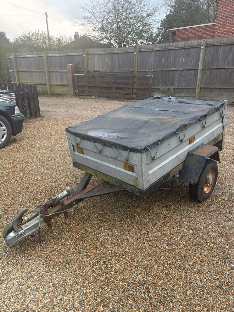 BigMak Galvonised trailer with cover 