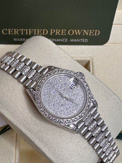 ROLEX DATEJUST LADIES DIAMOND SET 26MM