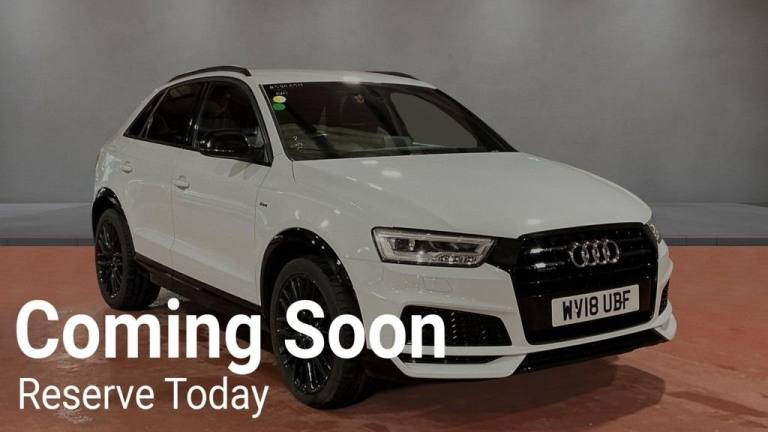 2018 Audi Q3 2.0 TDI Black Edition SUV 5dr Diesel S Tronic quattro Euro 6 (s/s) (150 ps) ESTATE D...